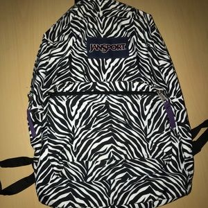 Jansport Zebra Backpack